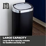 Tower T80900 Kitchen Bin with Sensor Lid 58 L Black Infrared Touchless view 5