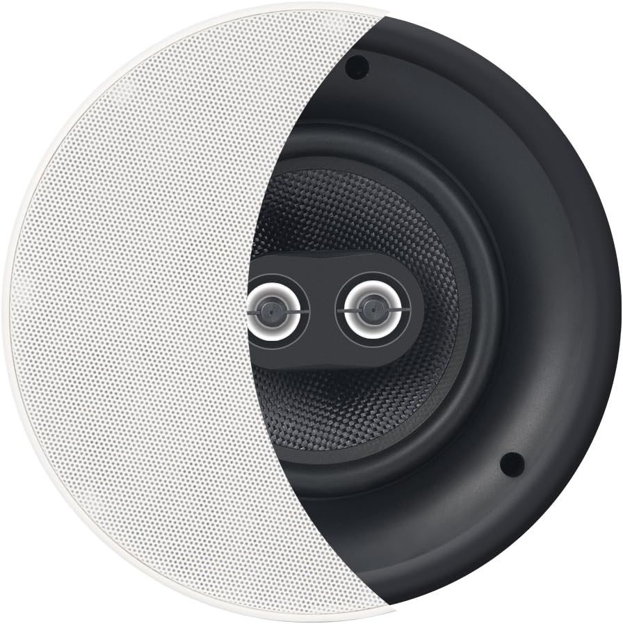OSD 6.5” Trimless in-Ceiling Speaker - DVC Dual Dome Tweeters - ACE640TT