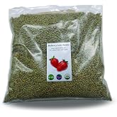 Green Lentils 5 Pounds Whole USDA Certified Organic, Non-GMO, Bulk, Product of USA, Mulberry Lane Farms
