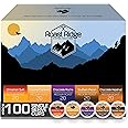 Roast Ridge Single Serve Coffee Pods for Keurig K-Cup Brewers, Variety Pack, Medium Roast, 100 Count (20 each: Cinnamon Swirl, Coconut Caramel, Chocolate Mocha, Southern Pecan, Chocolate Hazelnut)