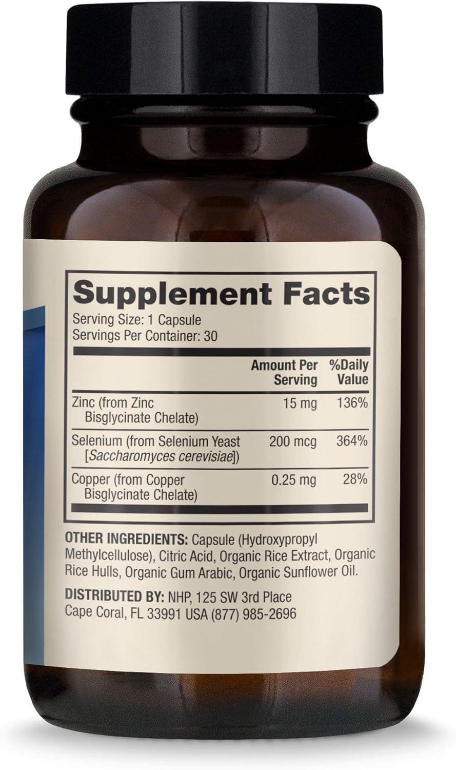 Dr. Mercola Zinc Plus Selenium Dietary Supplement, 30 Servings (30 Capsules), Supports Immune Health, Non GMO, Soy Free, Gluten Free: Health & Personal Care