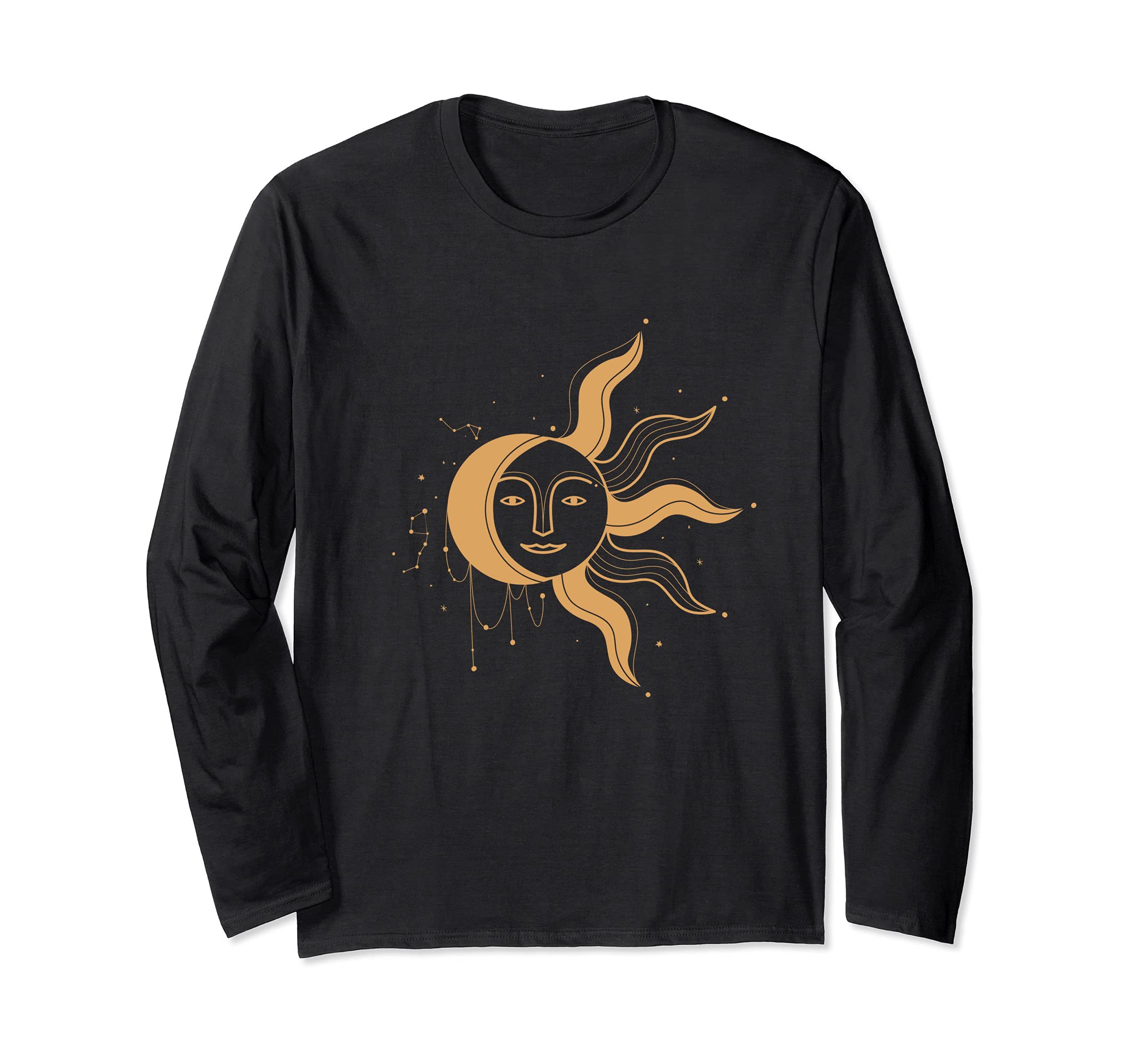 Astronomy I Stars Sun Moon Planets I Astronaut Solar System Long Sleeve T-Shirt