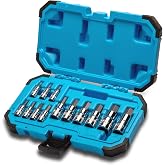Capri Tools Hex Bit Socket Set, Metric, Advanced Series, 13-Piece