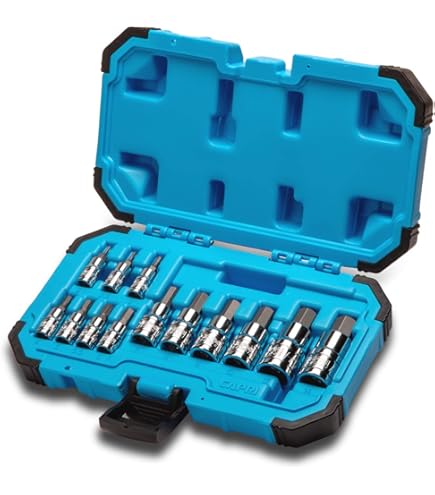 the conveni 4点セット Amazon.com: Capri Tools 5 mm M5 Stubby XZN Triple Square Bit