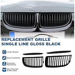 BILLDIO E90 Grille - Black Kidney Single slats