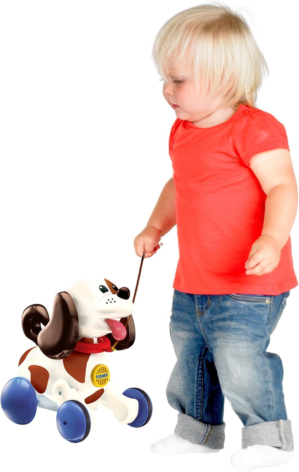 tomy pull along dog