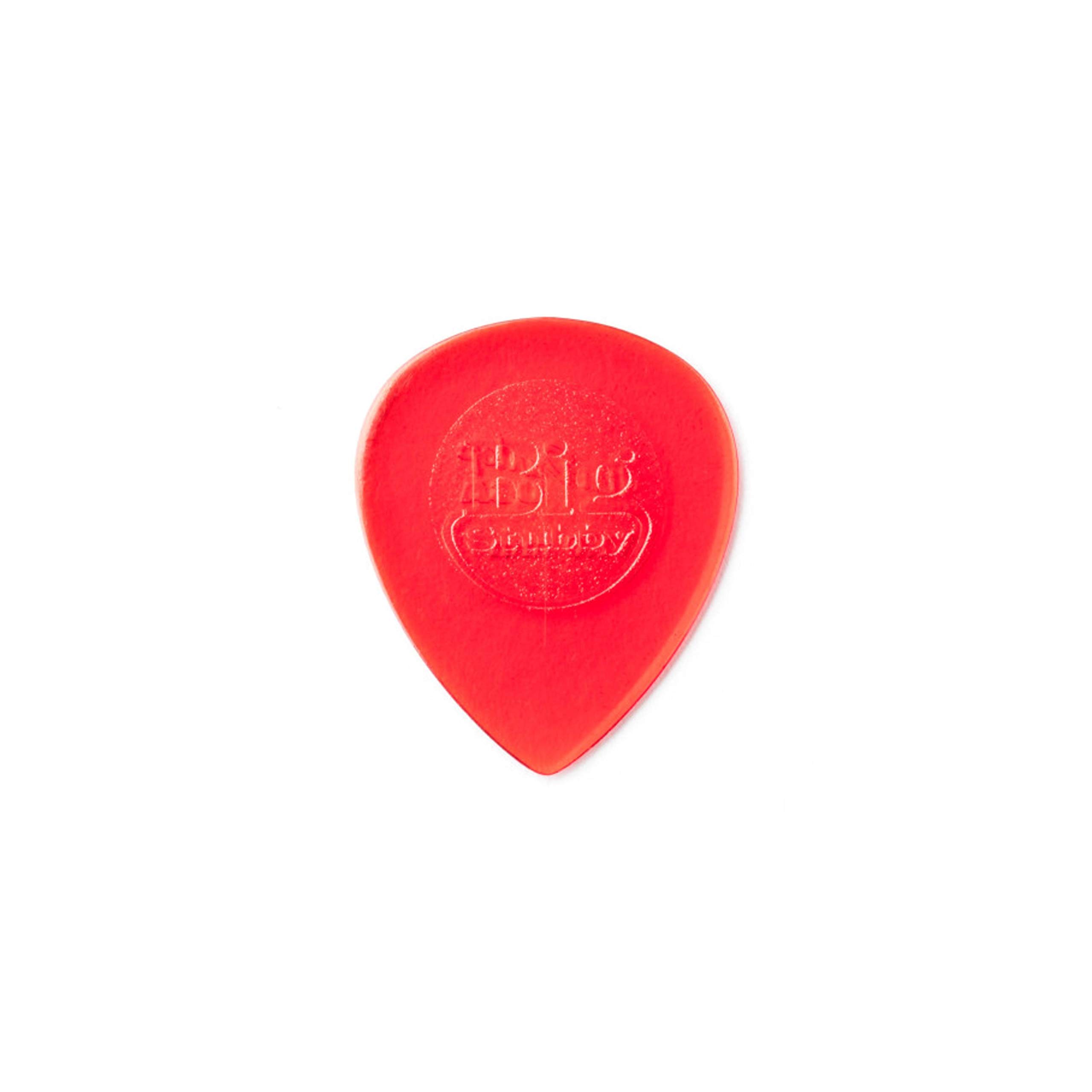 Dunlop Big Stubby Guitar Picks (475P) - Red 1.0mm - Pack of 6 — image 1