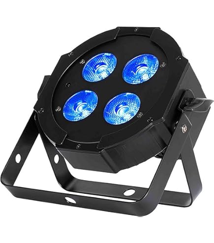 Eliminator Lighting Mega Flat Hex L Pak4 LED PAR Light Kit