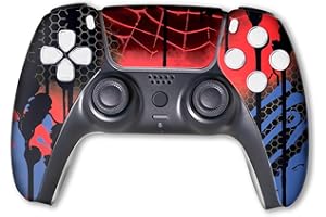 BABY CUDDLE BOX Web Slinger Custom PS-5 Controller Wireless compatible with Play-Station 5 Console by BCB Controllers | Proudly Customized in USA with Permanent HYDRODIP Printing(NOT JUST A SKIN)(MODDED)