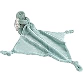 MON AMI 13.5-Inch Taylor The Turtle Plush Lovey | Knotted Security Blanket for Babies | Soft & Cuddly Baby Comforter for Baby Showers & Birthdays