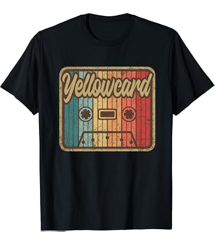 Amazon.com: Yellowcard Yellow Logo T-Shirt, Men's Unisex-Adults