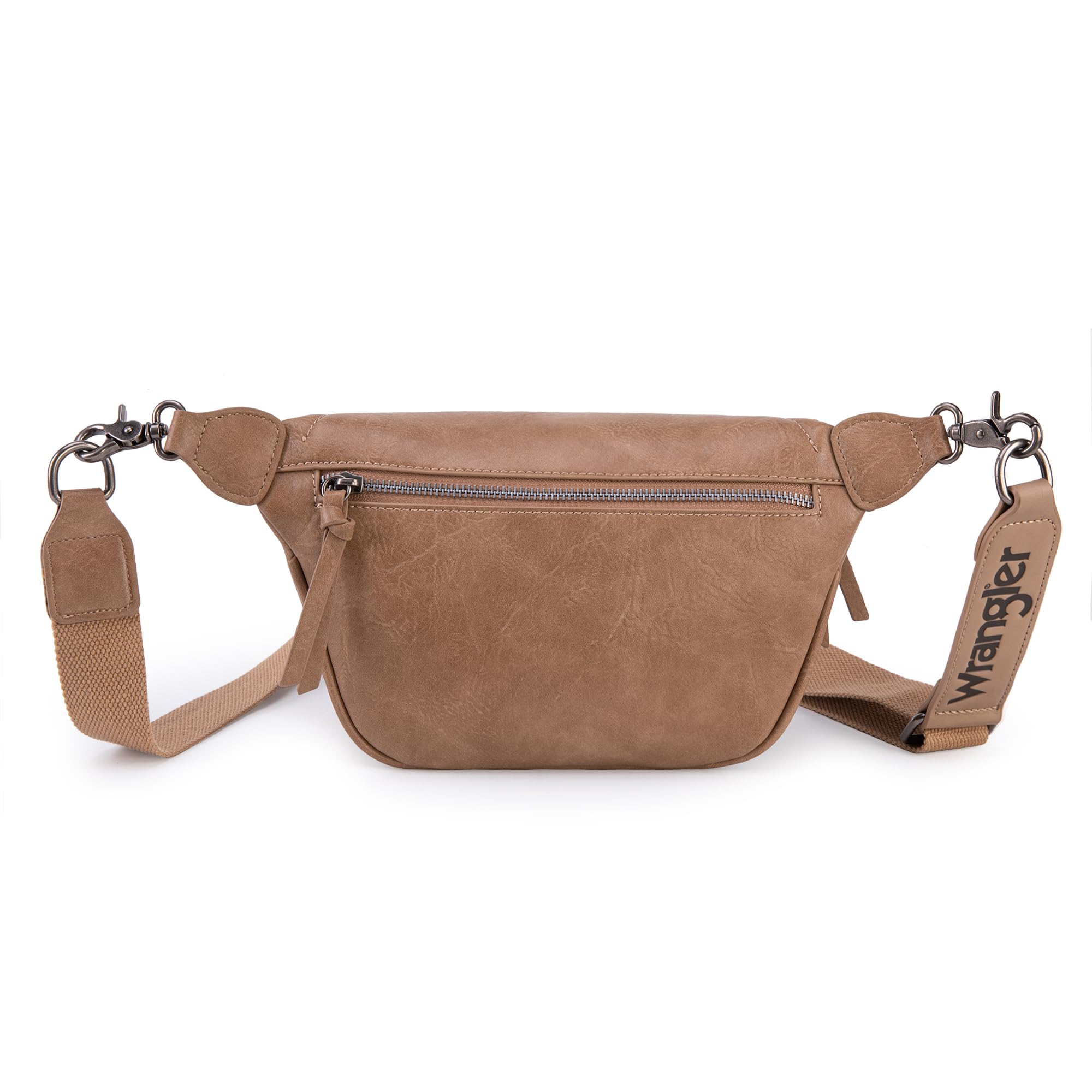 Wrangler Large Fanny Packs for Women Waist Bag Travel Belt Bags Crossbody Sling Purse