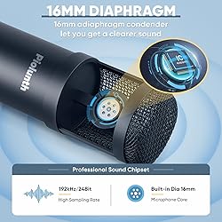 USB Microphone, Professional 192kHz/24Bit Plug