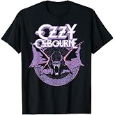 Ozzy Osbourne Pastel Bat Graphic Tees and T Shirts for Men and Women
