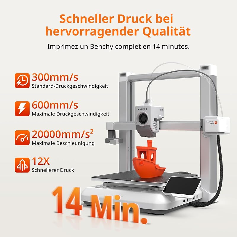 Kobra 4 3D Drucker für Anfänger, Verbesserte Auto Nivellierung