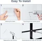 niffgaff Glove Box Dispenser Wall Mount Black Organizer for Box Tissue view 7