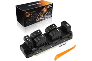 SWITCHRISE Power Window Switch for Chevrolet Colorado 2004-2012 Window Control Switch for GMC Canyon 2004-2012 with Tool 1514