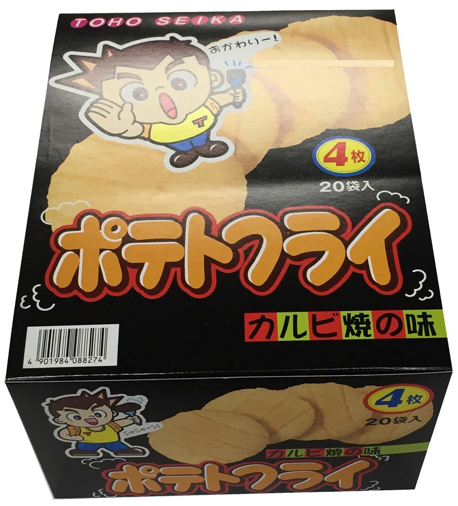 東豊製菓 ポテトフライ カルビ焼 11g×20袋商品画像