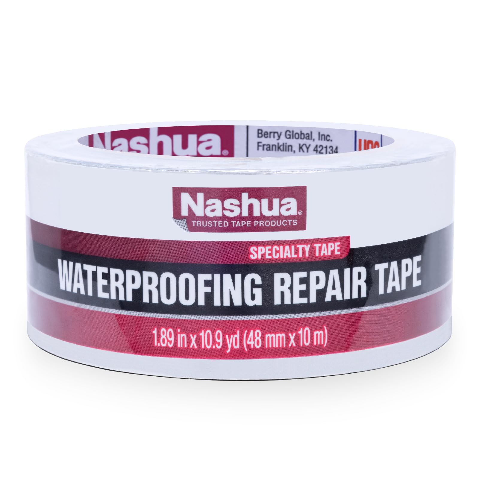 Berry Global Nashua 361-11 Waterproofing Repair Tape: 2 in. x 32.8 ft. (Aluminum)