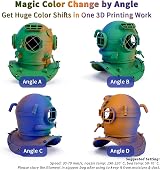 ZIRO Matte Multicolor PLA Filament 1.75mm 1kg Rusted Jungle view 7