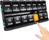 Yaklim XL 14 Day 7 Day Pill Box Two Compartments Morning Evening view 6