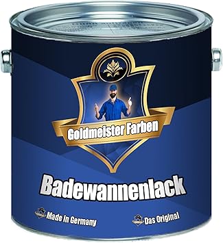 Goldmeister Farben 2 Komponenten Badewannenlack im SET Beschichtung für