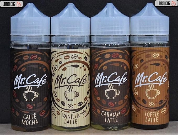 MR CAFE UK Best coffee Quality E Liquid Vape shisha Juice