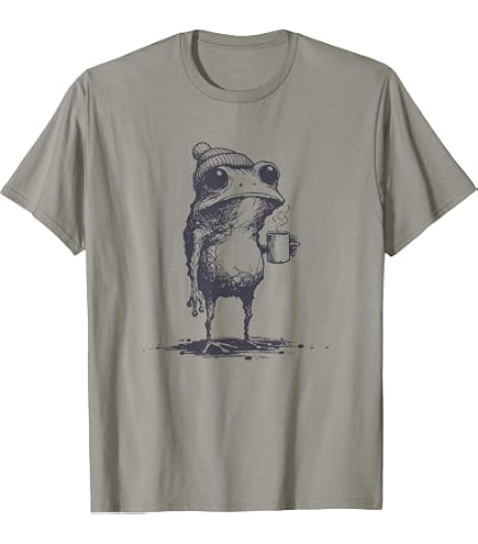 【モコ吉】 Amazon.com: Grumpy Frog - Matsumoto Hoji T-Shirt : Clothing, Shoes