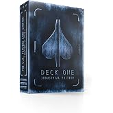 theory11 DeckONE Industrial Edition Playing Cards - Gunmetal Style Poker Deck for Magic, Cardistry, Game Night, Party Games, Solitaire, Blackjack, Gifts for Card Collectors, Magicians &amp; Adults