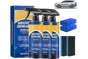 ONWSS Wickeffect Coating Spray for Vehicles,Quick Effect Coating Agent for Car,Car Coating Spray for Shine & Protection,Advanced Car Quick-Acting Coatingg Agent Sprays,For All Cars (3pcs)