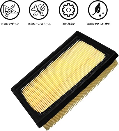 Amazon 純正品番 車エアフィルター トヨタ アクア ハイブリッド プリウス C Hrなどの交換用 エアクリーナー エアエレメント エアクリーナー 車 バイク