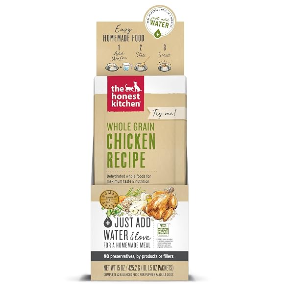 THE HONEST KITCHEN HUMAN GRADE DEHYDRATED WHOLE GRAIN...