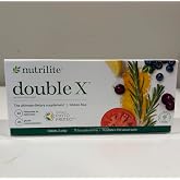 Nutrilite Double X Quality Supplements: Vitamin Mineral and Phytonutrient 31 Days Supply with Tray Shipped from USA by amway