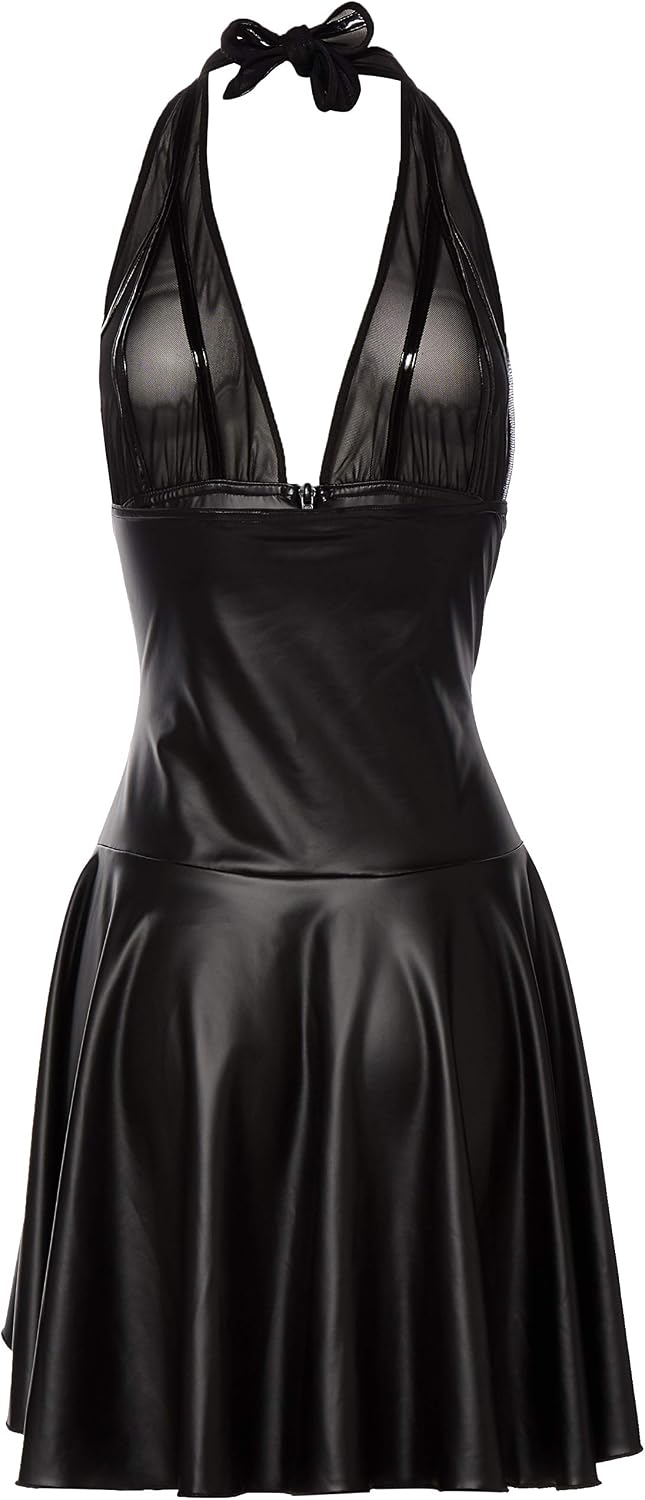 Noir Handmade Women's 27149491031 Wetlook Dress With Powernet Cups Noir Handmade Black Medium, Black (Nero 001), M UK - Image 3