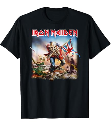 Amazon.com: American Classics Iron Maiden The Trooper Graphic T