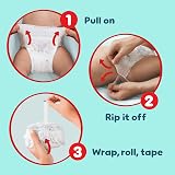 Pampers Premium Protection Nappy Pants Size 5 144 Nappies 11-17kg + Aqua Wipes view 7