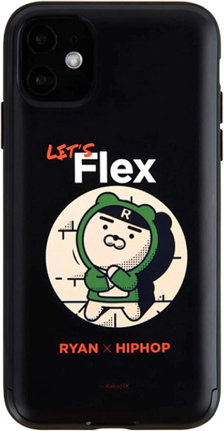 Amazon Co Jp 可愛い Kakao Friends カカオフレンズ 韓国 Sns 絵文字 Flex Ryan キャラクター 柄 レタリング ラブリー アート デザイン Iphone ケース と Galaxy ケース 対応 Tpu シリコン と ポリカーボネート 素材 バンパー スライド スロット カード 収納