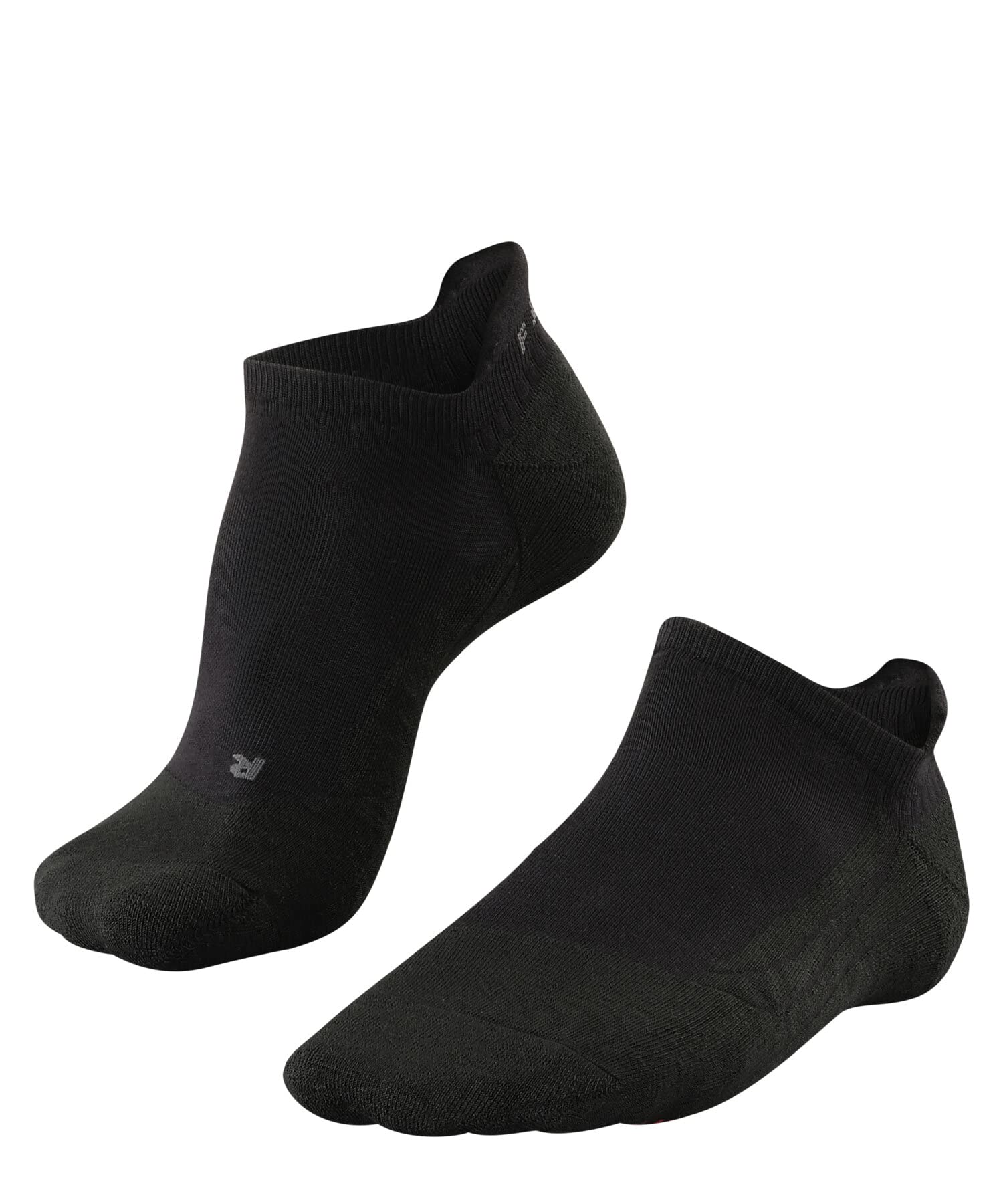 FALKE Men's GO2 Invisible M In Cotton Anti-Blister 1 Pair Golf Socks, Black 3000, 5.5-7.5