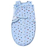 Bubble bear 100% Cotton Sleepsack Swaddle, 3-Way