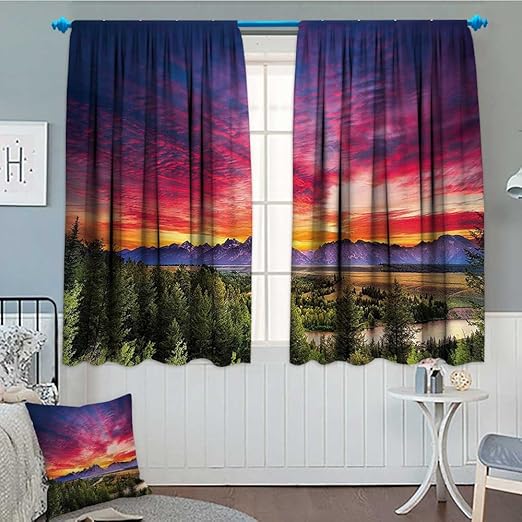 BottleTip Lake House Decor Collection Blackout Window