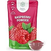 ÖSEL BERRY All-Natural Freeze Dried Raspberry Powder for Baking & Smoothies | Pure Raspberry Flavoring Powder | 100% Freeze Dried Fruit | Non-GMO & Vegan, 3 oz