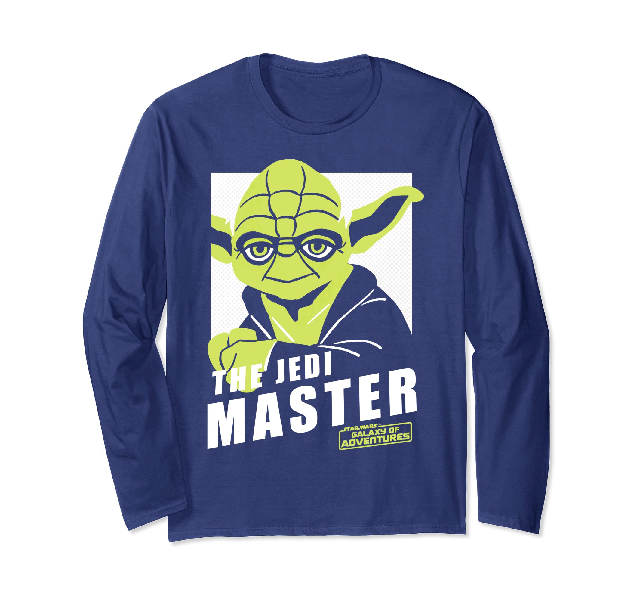 Star Wars Galaxy Of Adventures Yoda The Jedi Master Long Sleeve T-Shirt