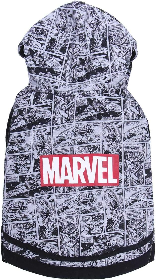 Cerdá Life's Little Moments - Marvel Dog Coat - Dog Clothes for Small and Medium Sized Dogs - Disney Marvel Licensed Hoodie - Image 3