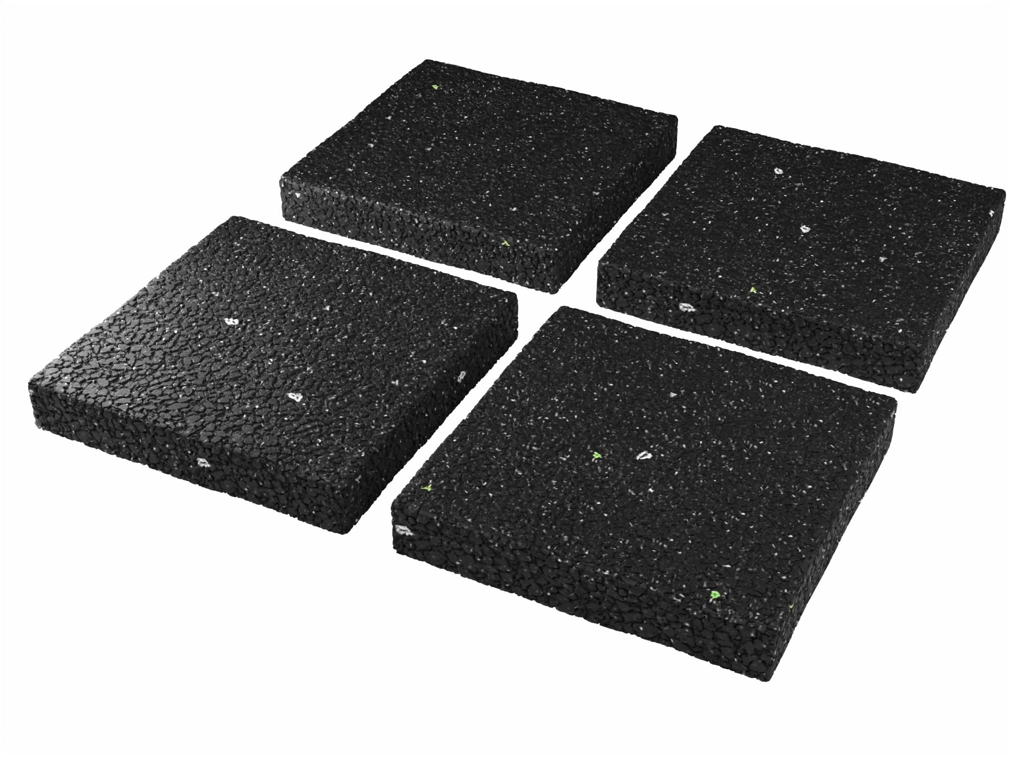 4 PIECES Washing Machines XXL Underlay Pads Rubber Pads Anti Vibration Dampers Secure Stand for Dryer Furniture and Cupboards - Loudspeaker Rubber Mat - VERSION 2020 - with Scale Washer Mat (4-pack)