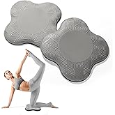 MBKHFLL 2 Packs Yoga Knee & Elbow Cushions - Extra Thick Foam for Knees, Elbows, Wrists, Hands & Head - Pilates & Kneeling Pads - Support Foam Pads for Women & Men