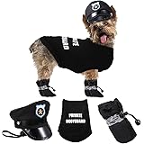 Amazon Com Rubie S Police Dog Pet Costume Small Police Uniform For Kids Pet Supplies