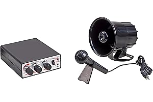Wolo 345 Animal House 12-Volt Electronic Horn and PA System