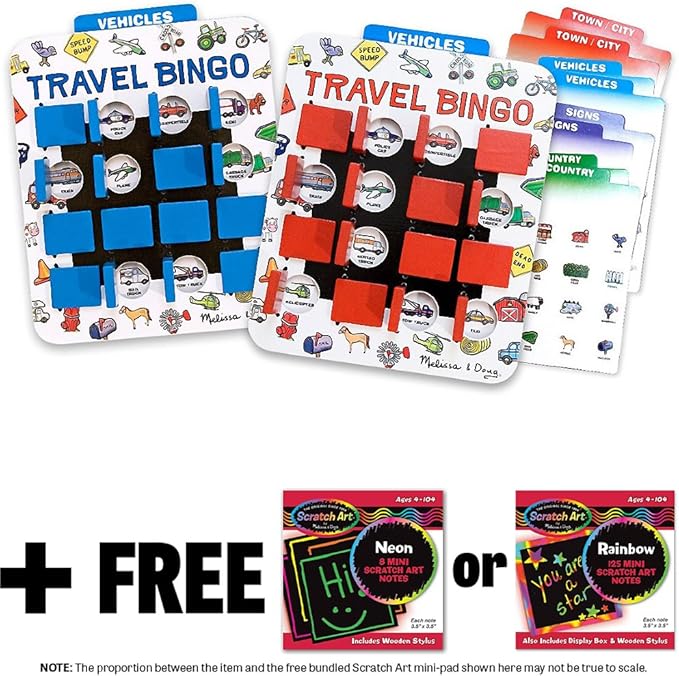 melissa and doug travel bingo