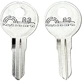 Replacement Keys Cut to Your Code for Various Brands of Pickup Truck Toolboxes Such as Reading, Bauer, Better Built, Deflecta-Shield, Jobco, LeatherLyke, SnugTop Using Key Codes J200-J300(J213)