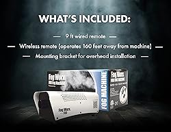 Fog Worx Professional 700-Watt Fog Machine